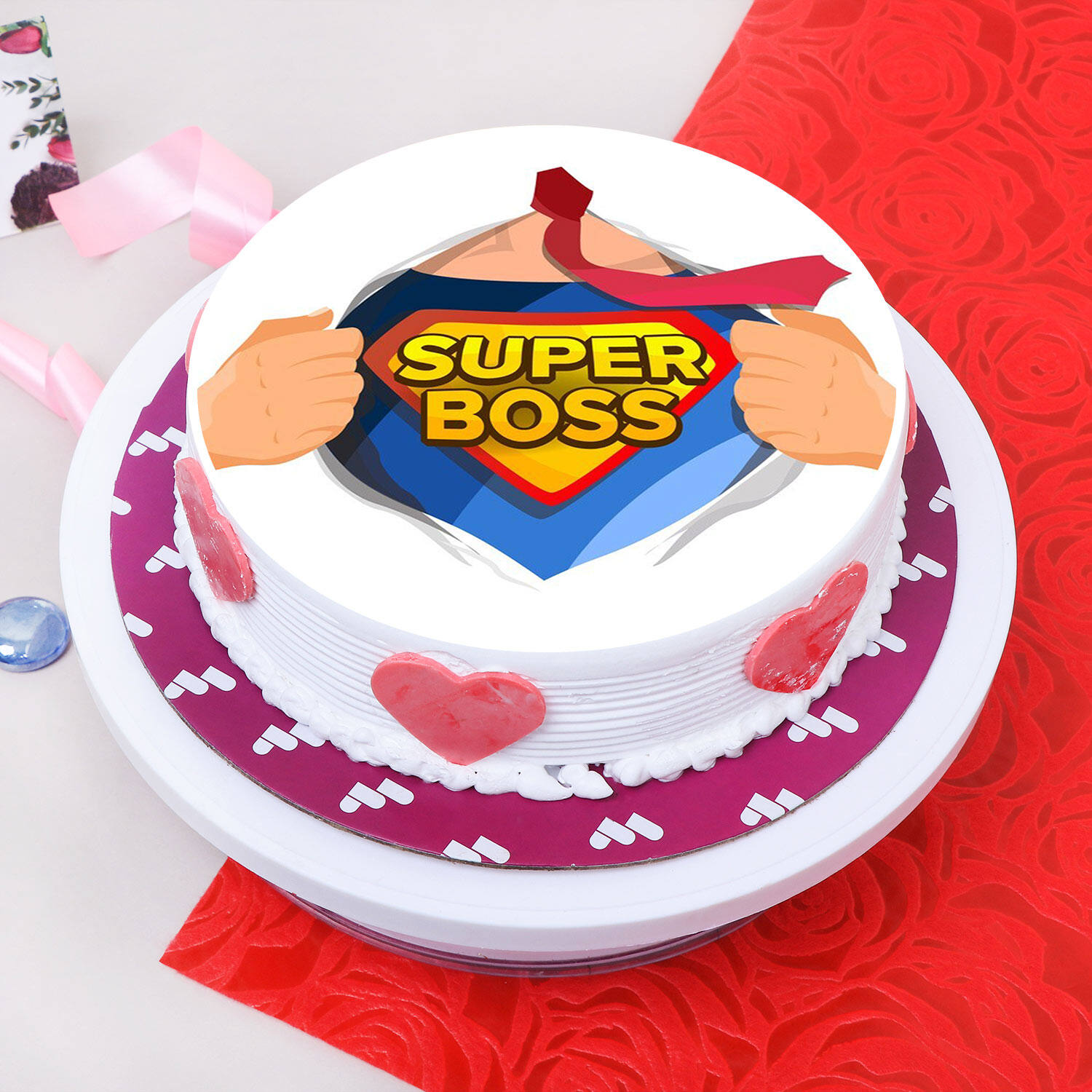 Superhero Cream Cake For Super Dad 2 kg : Gift/Send QFilter Gifts Online  JVS1178787 |IGP.com